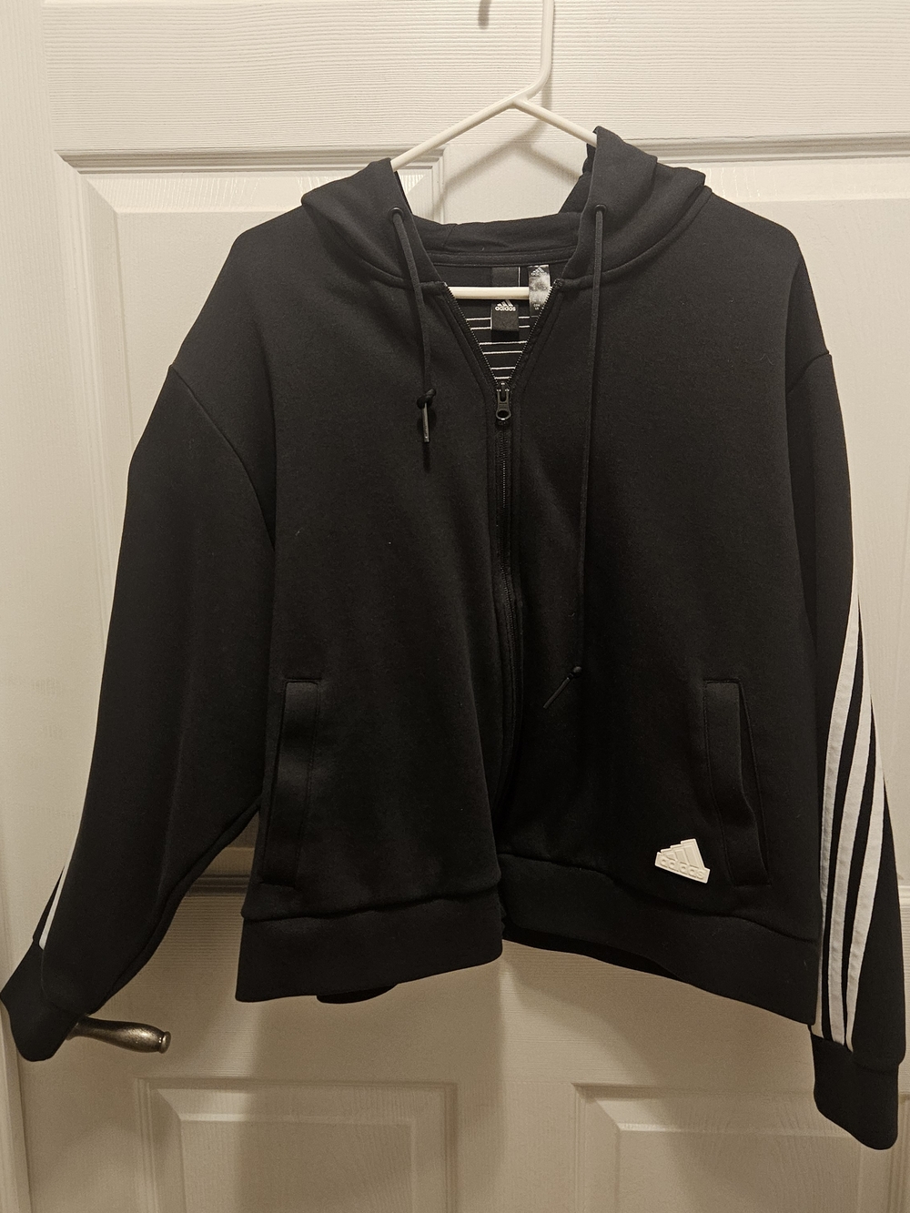 Adidas Future Icons 3-Stripes Full-Zip Hoodie